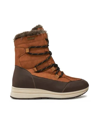 Cizme dama,  73176, Piele ecologica, Maro, Maro