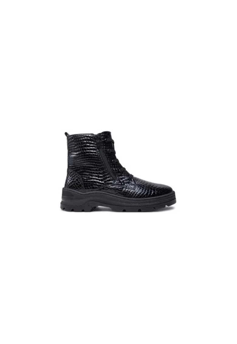 Ghete dama  304472695, Piele naturala, Negru, Negru