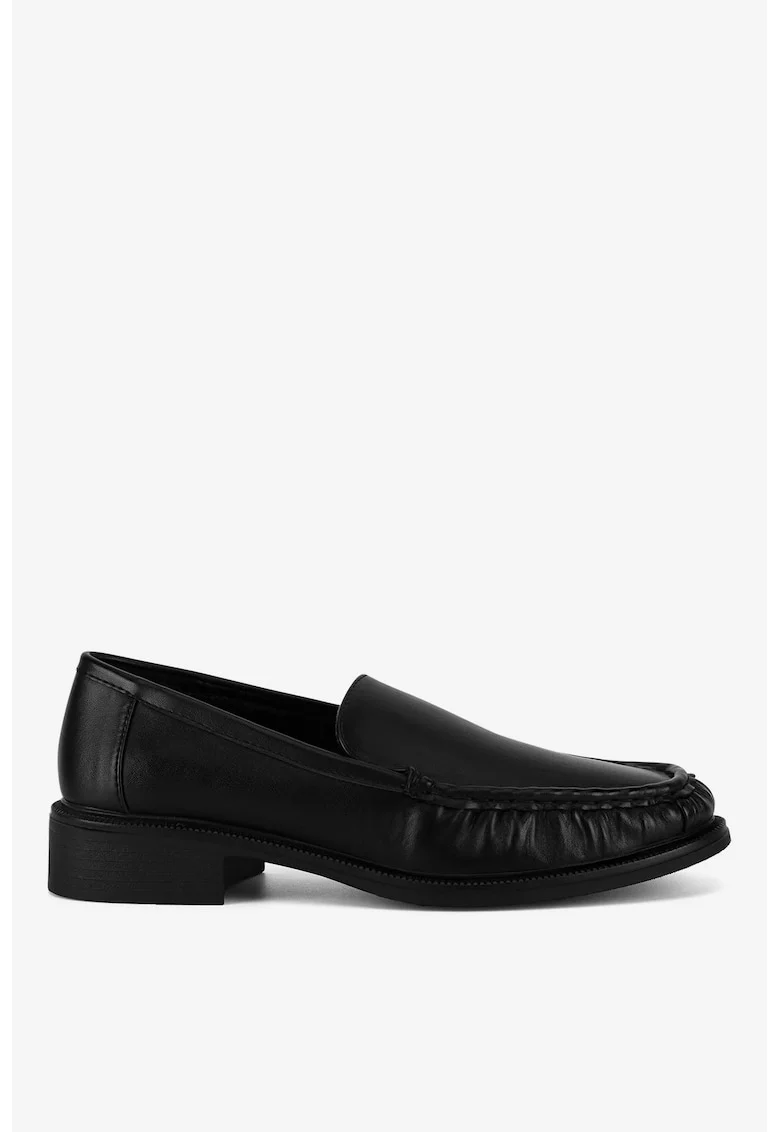 Mocasini dama  5903698028804, Sintetic, Negru, Negru