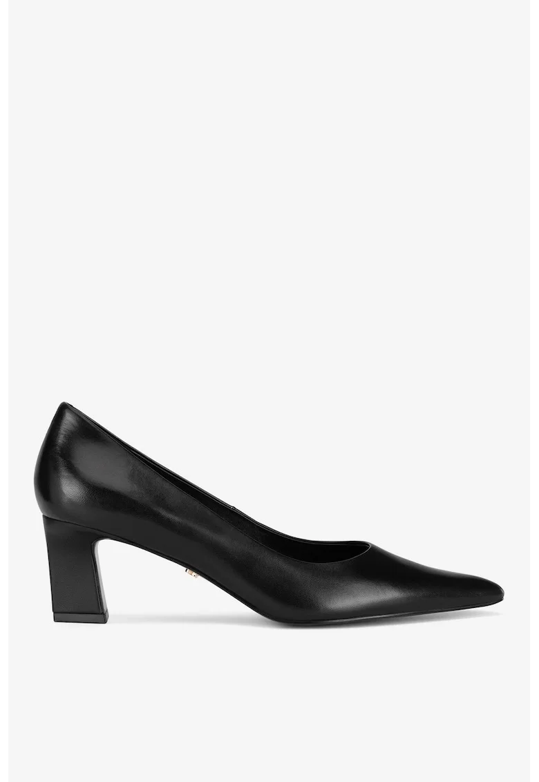 Pantofi dama  5905588767299, Piele naturala, Negru, Negru