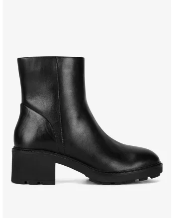 Ghete dama  5905588857495, Piele naturala, Negru, Negru