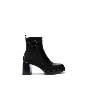 Ghete dama  304400704, Piele naturala, Negru, Negru