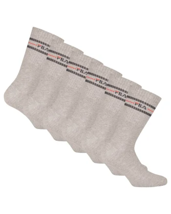 Set de sosete lungi unisex cu logo - 6 perechi