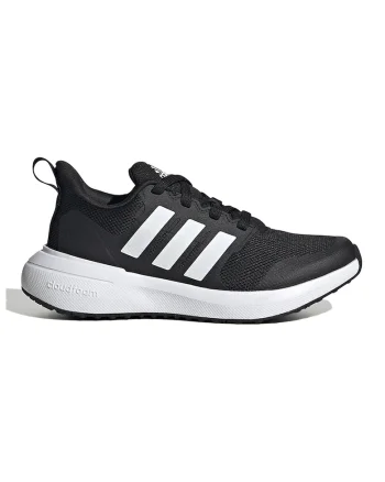Pantofi sport cu garnituri peliculizate Forta Run 2.0, Negru/Alb optic
