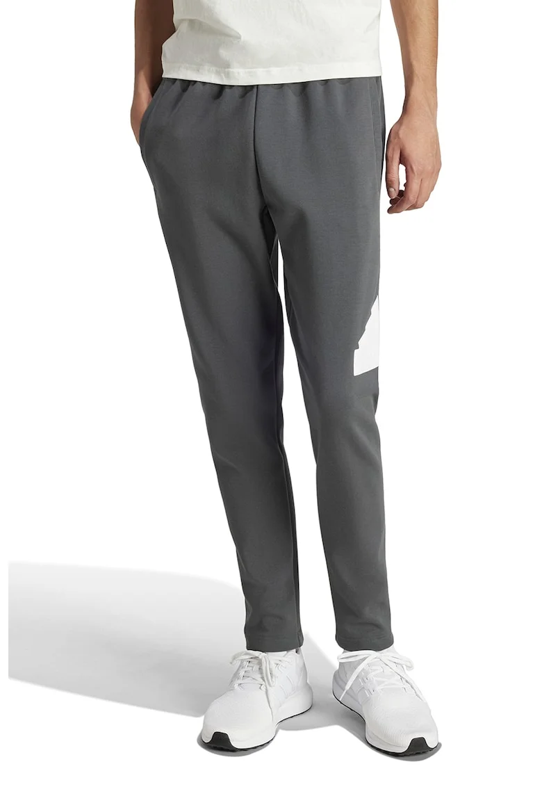 Pantaloni de trening Future Icons Badge of Sport, Gri inchis