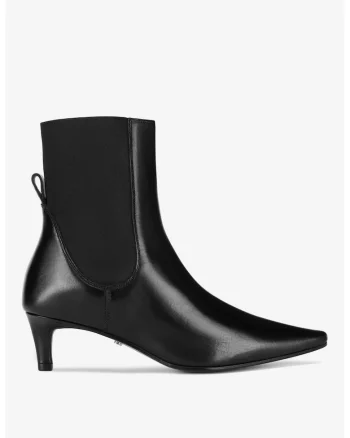 Ghete dama  5905588828457, Piele naturala, Negru, Negru