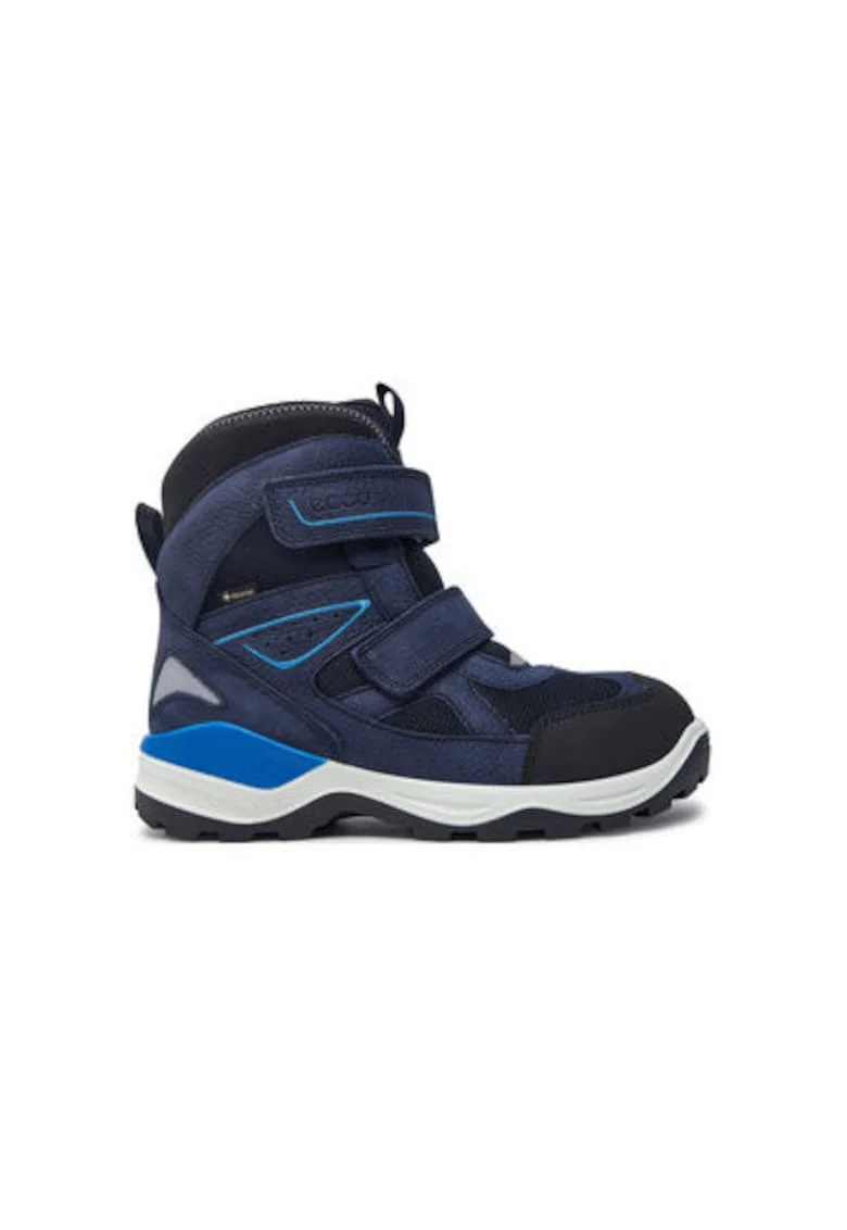 Cizme de iarna barbati  71026360159, Piele naturala, Albastru