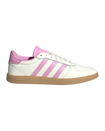Pantofi sport cu logo Breaknet Sleek, Alb/Roz