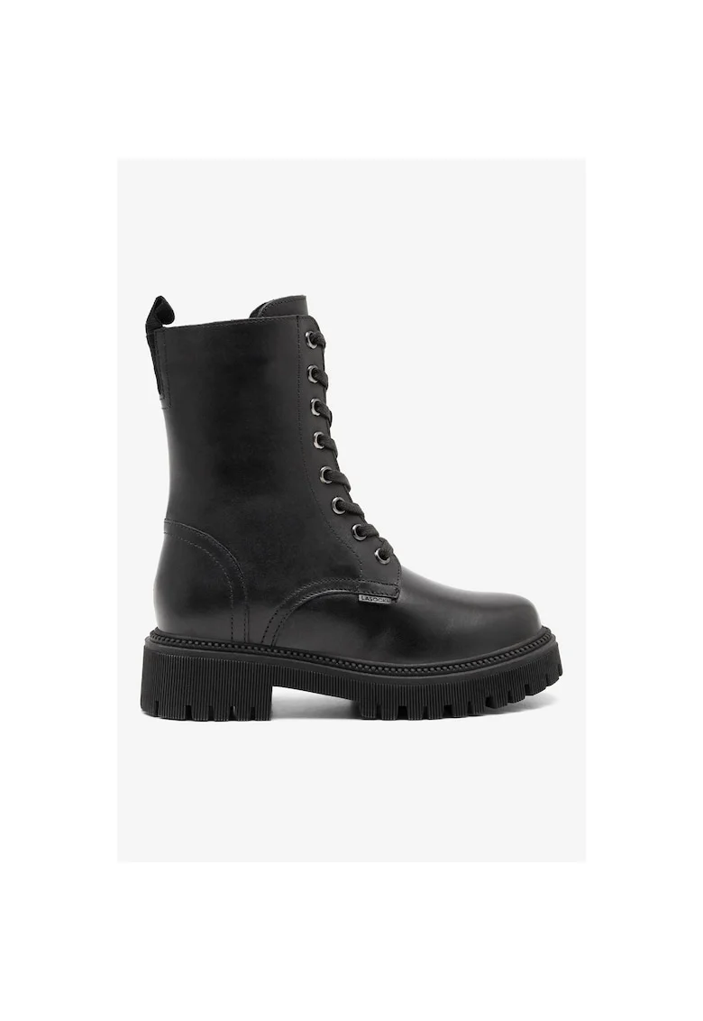 Ghete fete  5905588763789, Piele naturala, Negru, Negru