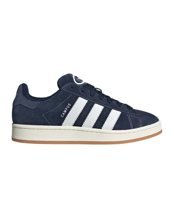 Pantofi sport din piele intoarsa Campus 00s, Albastru ultramarin/Alb murdar