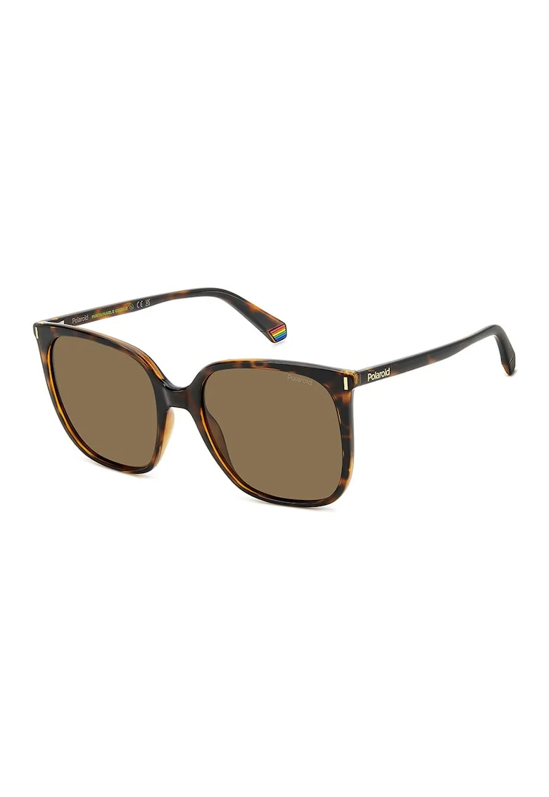 Ochelari de soare polarizati cu rama cu model tortoise