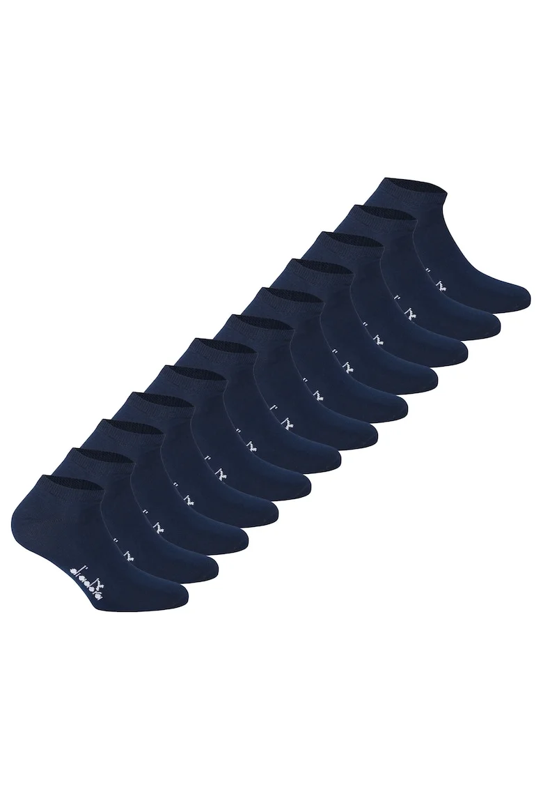 Set de sosete scurte unisex - 12 perechi, Albastru inchis