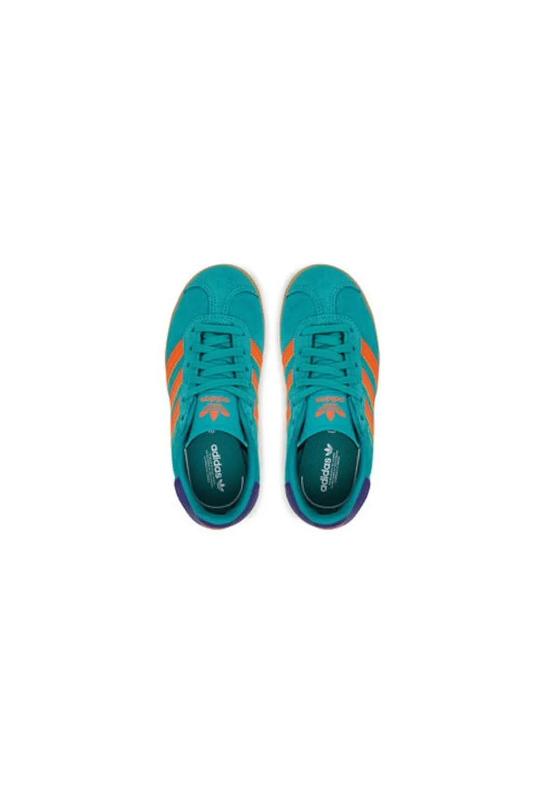 Pantofi sport din piele intoarsa cu accente contrastante Gazelle