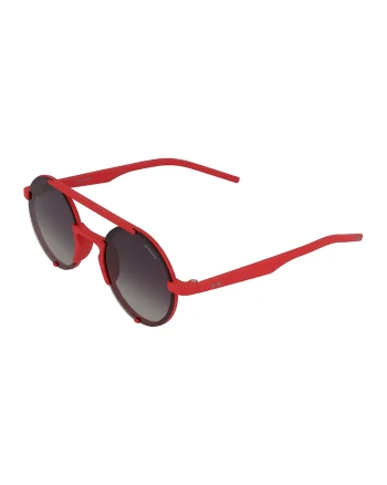 Ochelari de soare rotunzi unisex polarizati, cu lentile in degrade