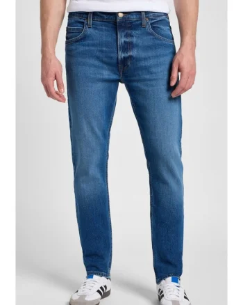Blugi barbati  Rider slim, albastru inchis, elasticitate, colectia INDIGOOD