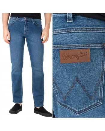 Blugi barbati  Greensboro, croi drept, albastru, W30xL32, usor elastici