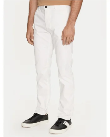 Pantaloni barbati  alb, chino