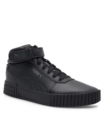 Pantofi copii,  Carina 2.0 Mid Jr, piele naturala, negru,