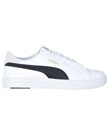 Tenisi dama  Serve Pro Lite, piele naturala/textil/sintetic, alb/negru