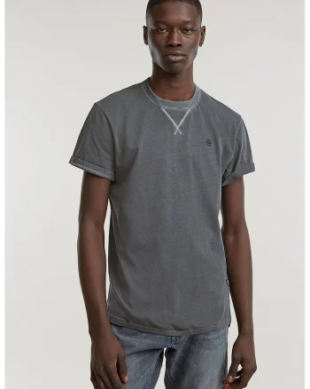 Tricou din bumbac organic Nifous, Gri inchis