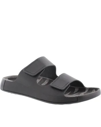 Papuci  50090401001 piele negru, Negru