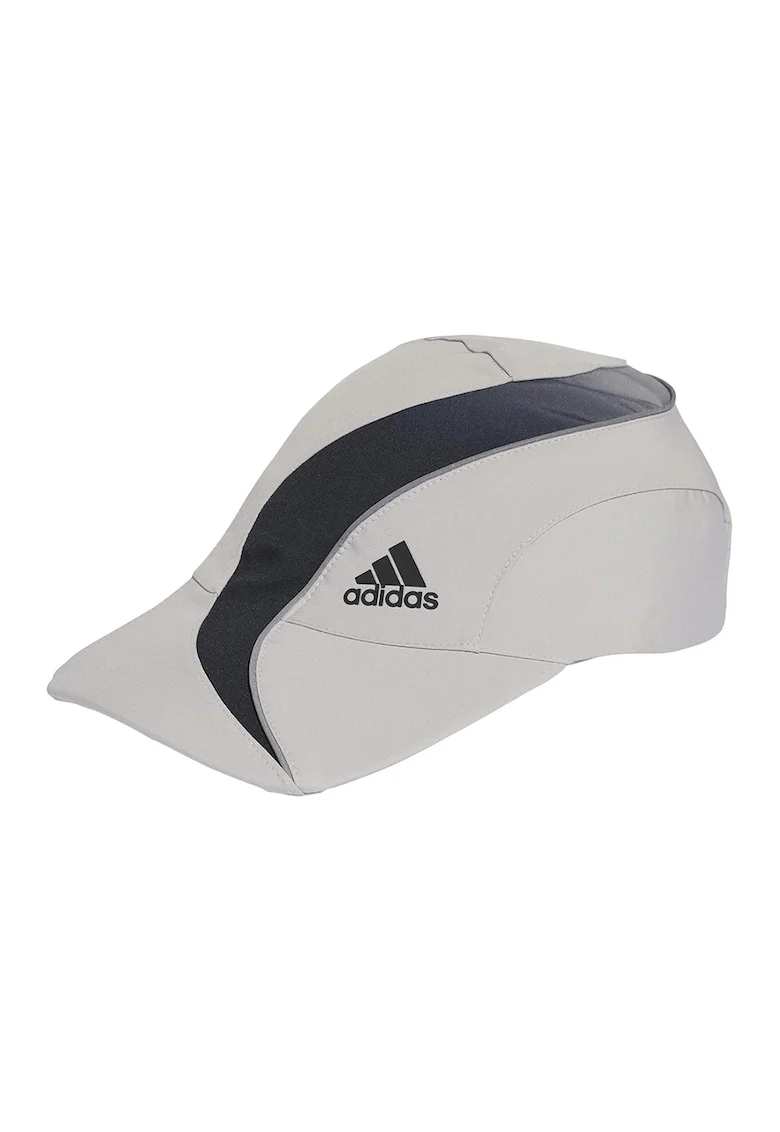 Sapca ajustabila unisex cu logo, Negru, Maro taupe deschis,