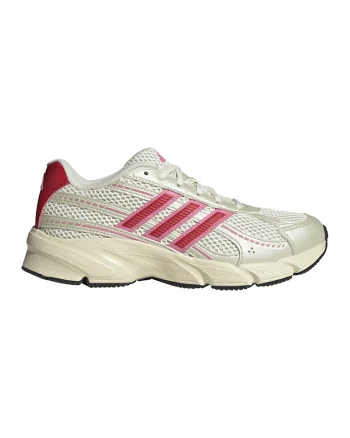 Pantofi sport din material textil Technochaos 2000, Fucsia/Alb murdar