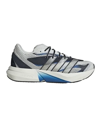 Pantofi sport din plasa cu detalii contrastante Lightblaze, Gri deschis/Albastru ultramarin/Gri cenusiu