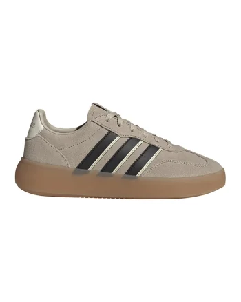 Pantofi sport din piele si piele intoarsa Barreda Decode Lux, Negru/Maro taupe deschis