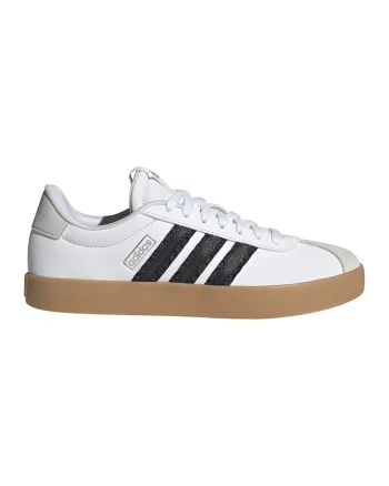 Pantofi sport din piele VL Court 3.0, Negru/Alb murdar
