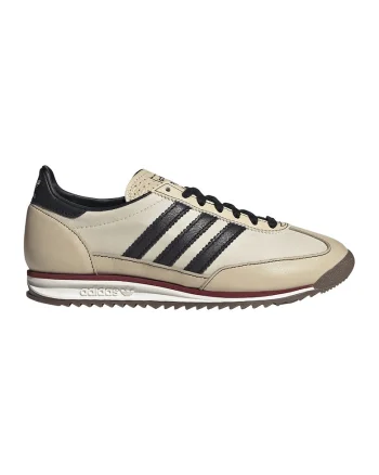 Pantofi sport low-cut din piele SL72, Negru/Bej