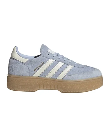 Pantofi sport din piele intoarsa Spezial, Alb/Albastru glaciar