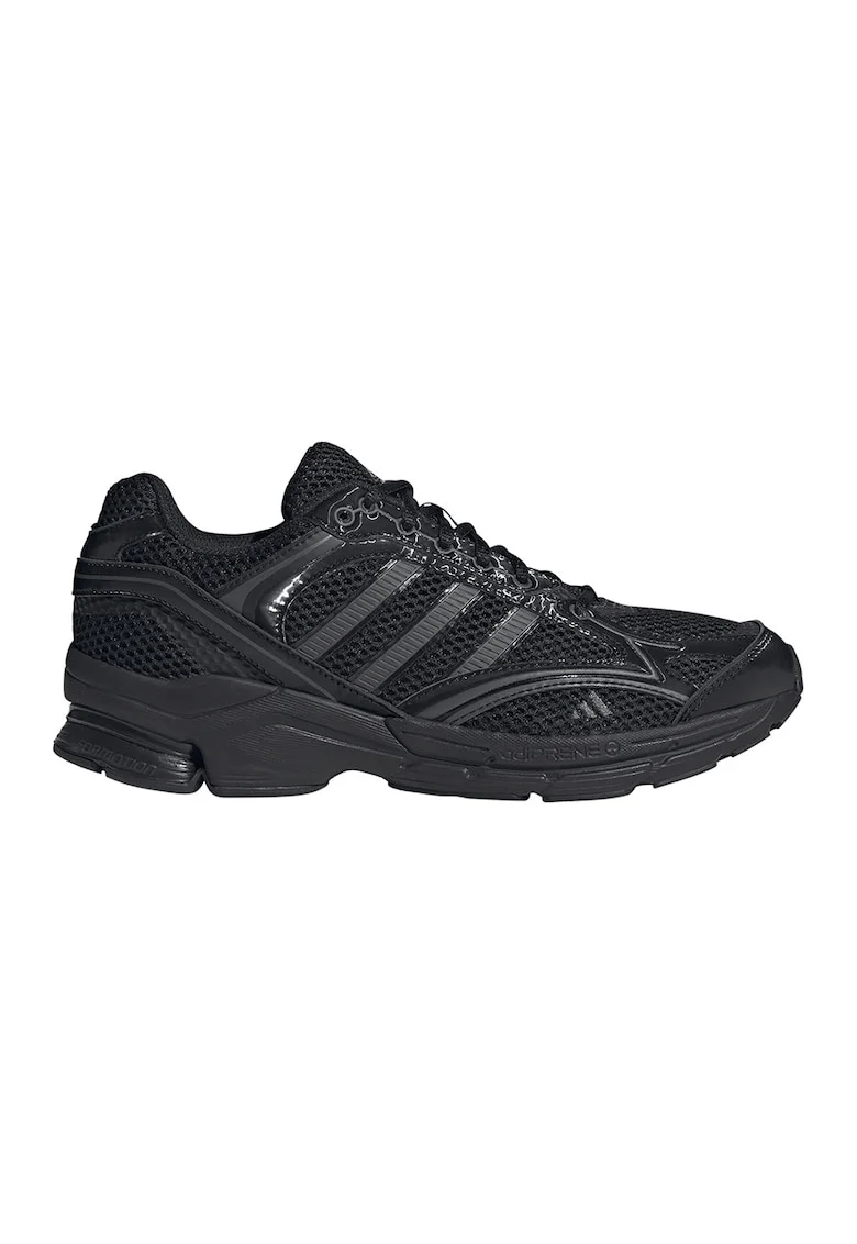 Pantofi sport Spiritain 200 din plasa, Negru/Alb murdar/Gri antracit