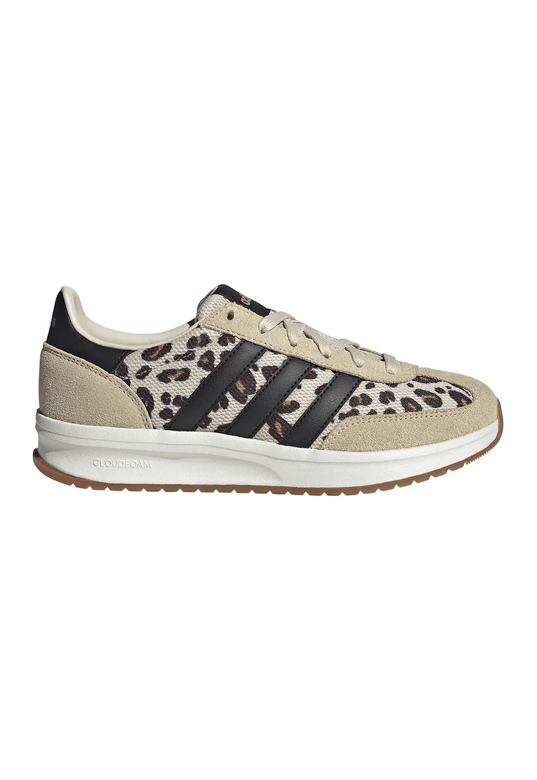 Pantofi sport Run 70s 2.0 cu garnituri de piele intoarsa, Maro/Bej