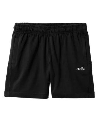 Pantaloni scurti de casa cu logo Zanica, Negru