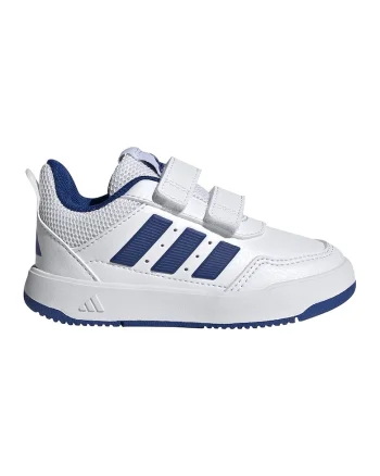 Pantofi sport Tensaur Sport 3.0 de piele ecologica cu velcro, Albastru inchis/Alb optic