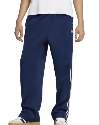 Pantaloni de trening cu segmente logo laterale, Bleumarin