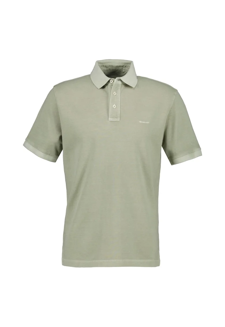 Tricou polo din bumbac Washer, Verde masliniu