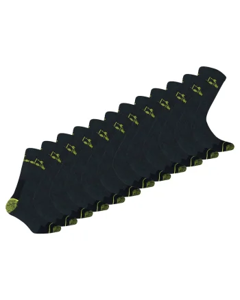 Set de sosete unisex lungi - 12 perechi, Gri antracit