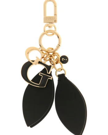 Breloc cu talisman logo Sally, Negru