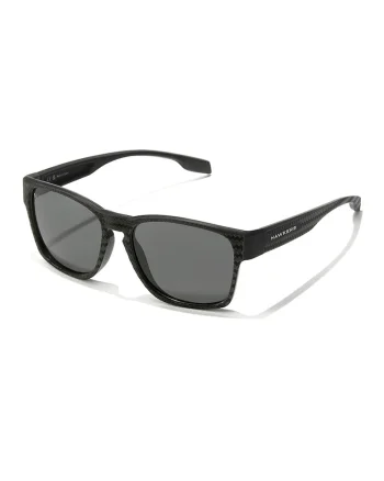 Ochelari de soare patrati unisex cu lentile polarizate, Negru