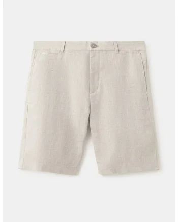 Bermude slim-fit din in Essentials, Bej