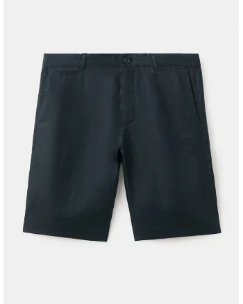 Bermude slim-fit din in Essentials, Albastru ultramarin