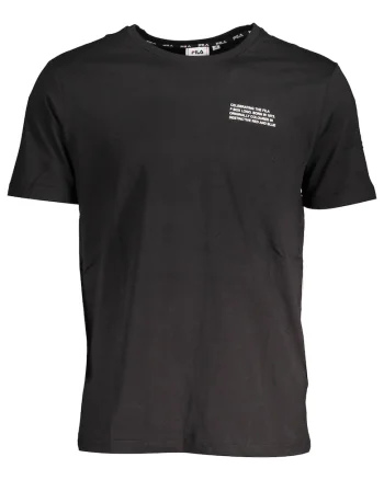 Tricou barbati,  100% Bumbac, Negru, FAM0348, Negru