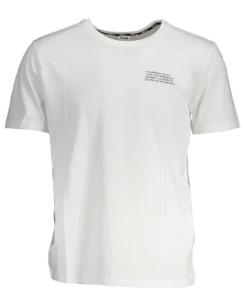 Tricou barbati,  100% Bumbac, Alb, FAM0348, Alb