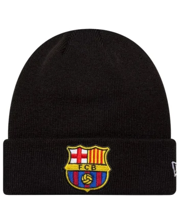 Caciula barbati,  Core Cuff Beanie FC Barcelona Hat 60846897, Albastru marin