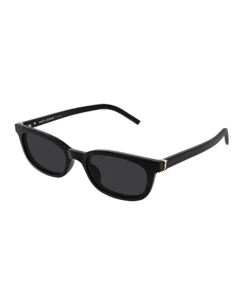 Ochelari de soare cu logo lateral, Negru