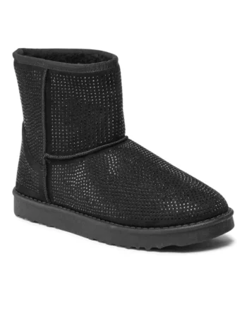 Cizme dama,  5904862256405, Negru, Textil, Negru