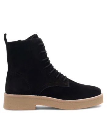 Botine dama,  590558814279936, Piele naturala, Negru