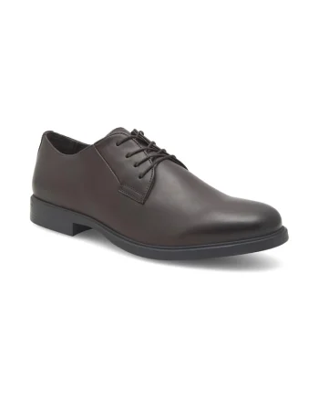 Pantofi barbati,  370116, Piele ecologica, Maro